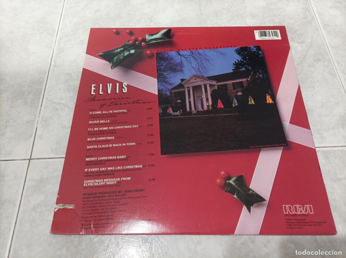 Discos de vinilo: Elvis lp memories christmas - Foto 2