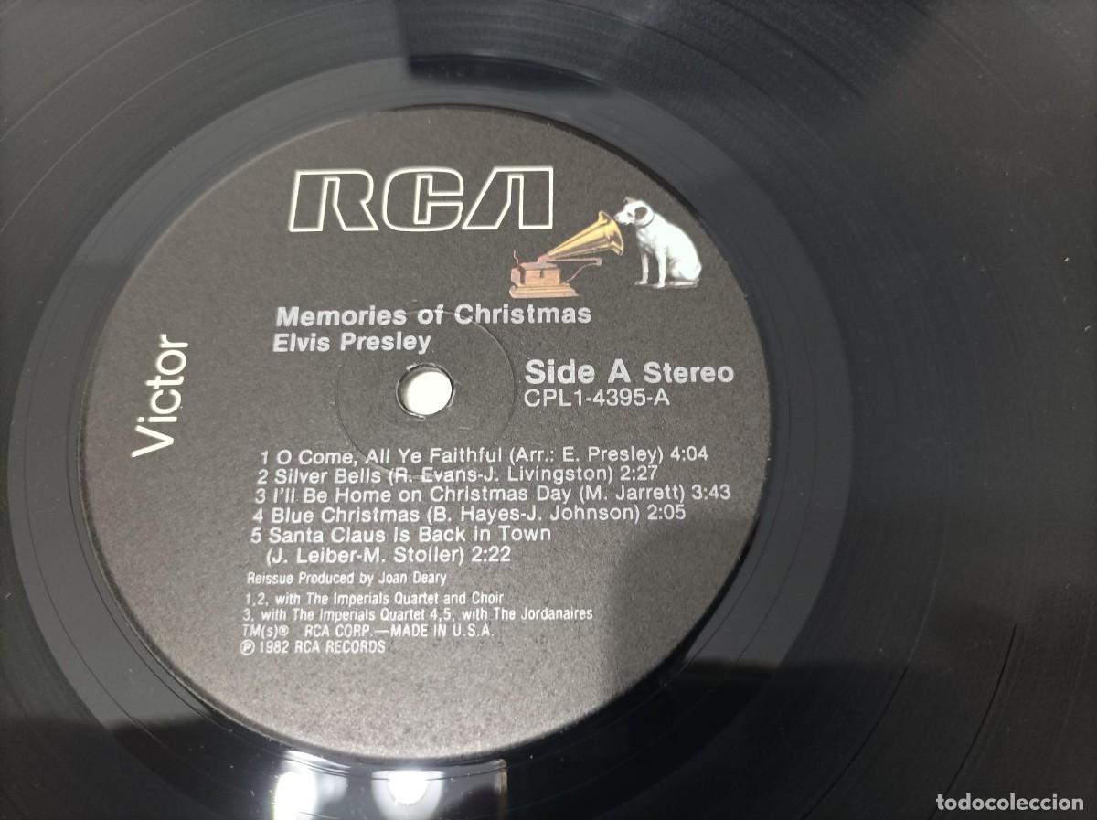 Discos de vinilo: Elvis lp memories christmas - Foto 3