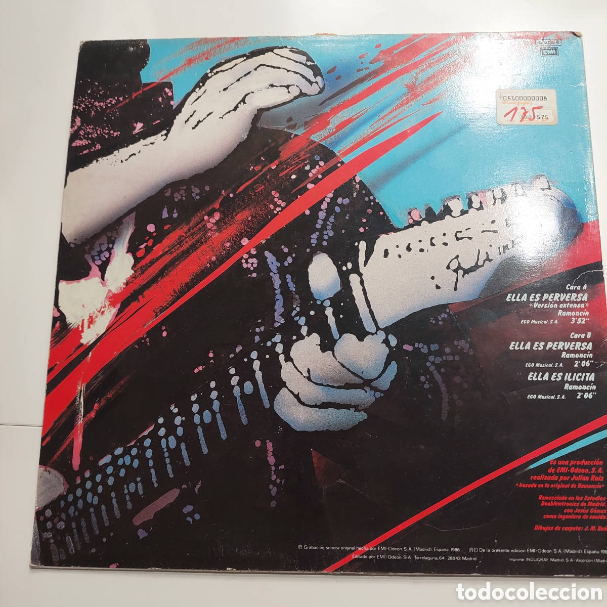 Discos de vinilo: Vinilo Ramoncin 1986. - Foto 2