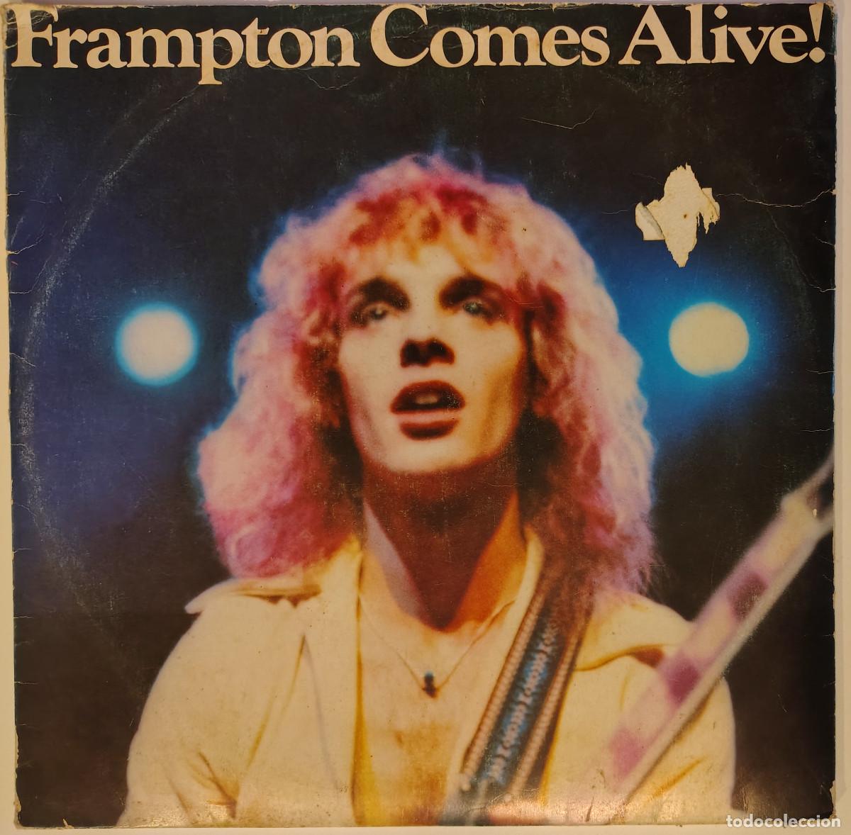 Discos de vinilo: Peter Frampton. Comes Alive. A&M, Spain 1976 2 LP + doble cubierta - Foto 1