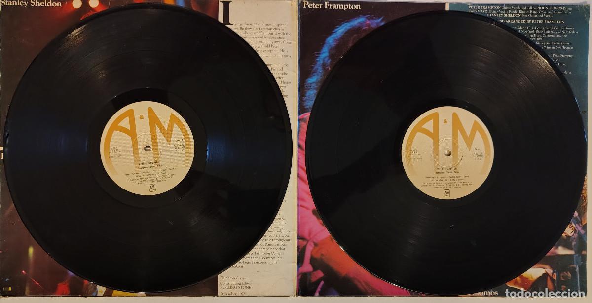 Discos de vinilo: Peter Frampton. Comes Alive. A&M, Spain 1976 2 LP + doble cubierta - Foto 4