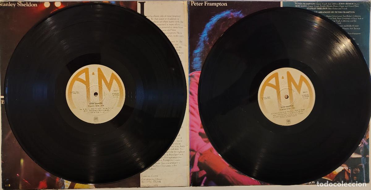 Discos de vinilo: Peter Frampton. Comes Alive. A&M, Spain 1976 2 LP + doble cubierta - Foto 5