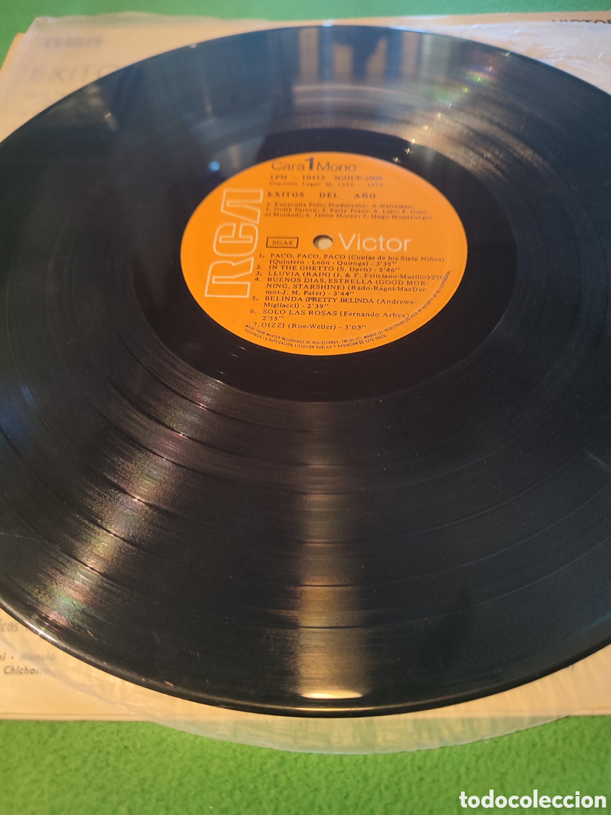 Discos de vinilo: &Eacute;xitos del a&ntilde;o - Varios Edici&oacute;n 1970 - Foto 3