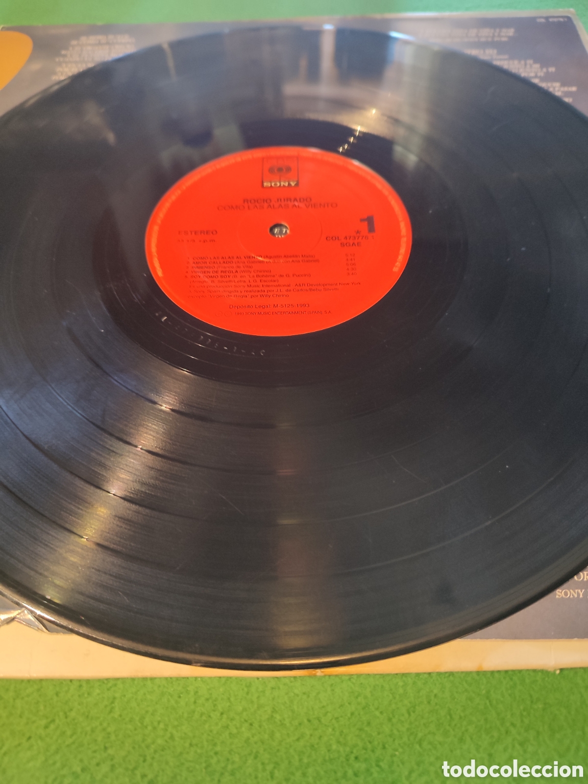 Discos de vinilo: Roc&iacute;o Jurado - Como las alas al viento - Foto 3