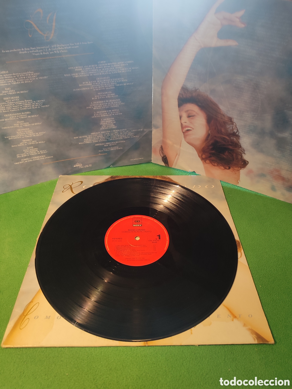Discos de vinilo: Roc&iacute;o Jurado - Como las alas al viento - Foto 4