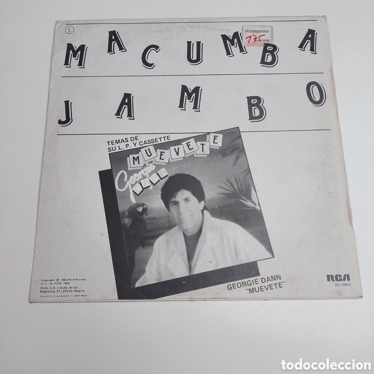 Discos de vinilo: Vinilo Georgie Dann.1986 - Foto 2