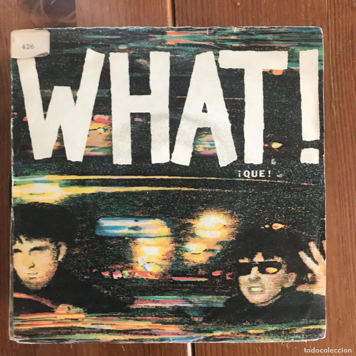 Discos de vinilo: SOFT CELL - WHAT! / ...SO - SINGLE FONOGRAM 1982 - Foto 1