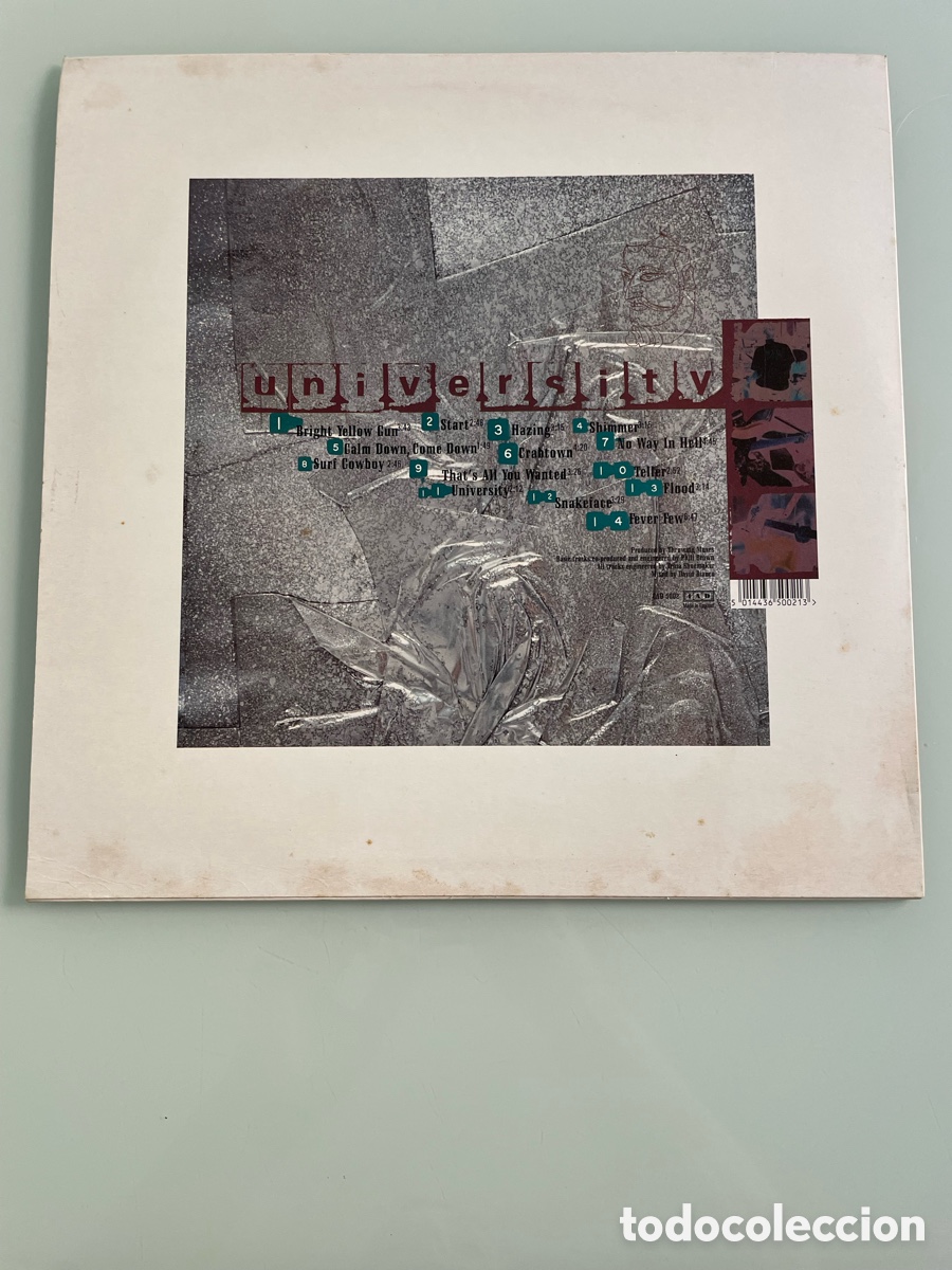 Discos de vinilo: Disco Vinilo.- Throwing Muses: University. 4AD England 1995 - Foto 4