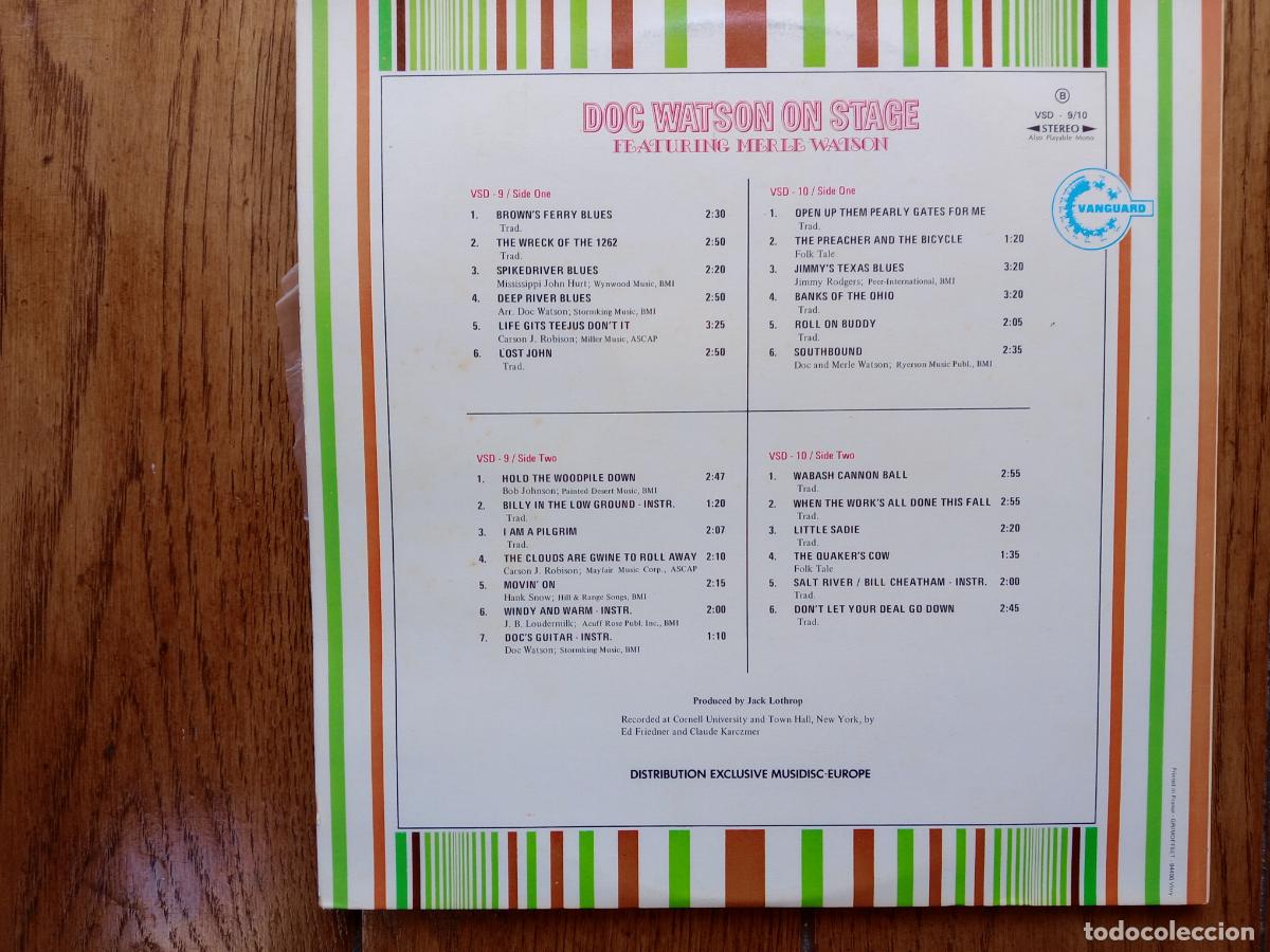 Discos de vinilo: Doc Watson - on stage - Foto 4
