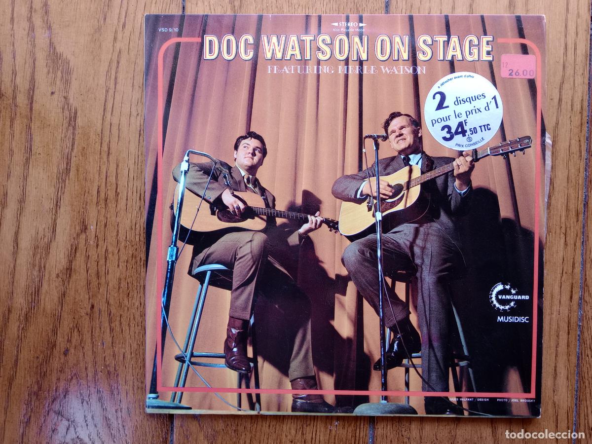 Discos de vinilo: Doc Watson - on stage - Foto 1