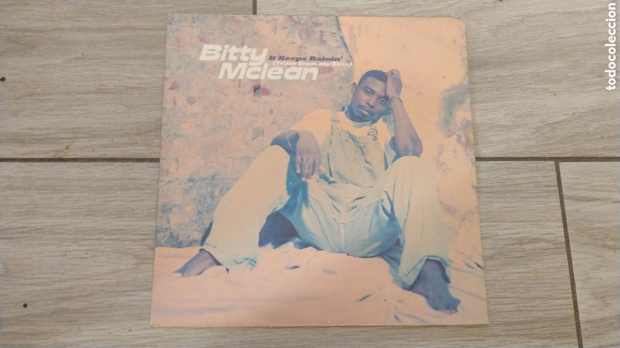 Discos de vinilo: BITTY McCLEAN- IT KEEPS RAININ-MAXI-BRILLANT!/UK-IB - Foto 1