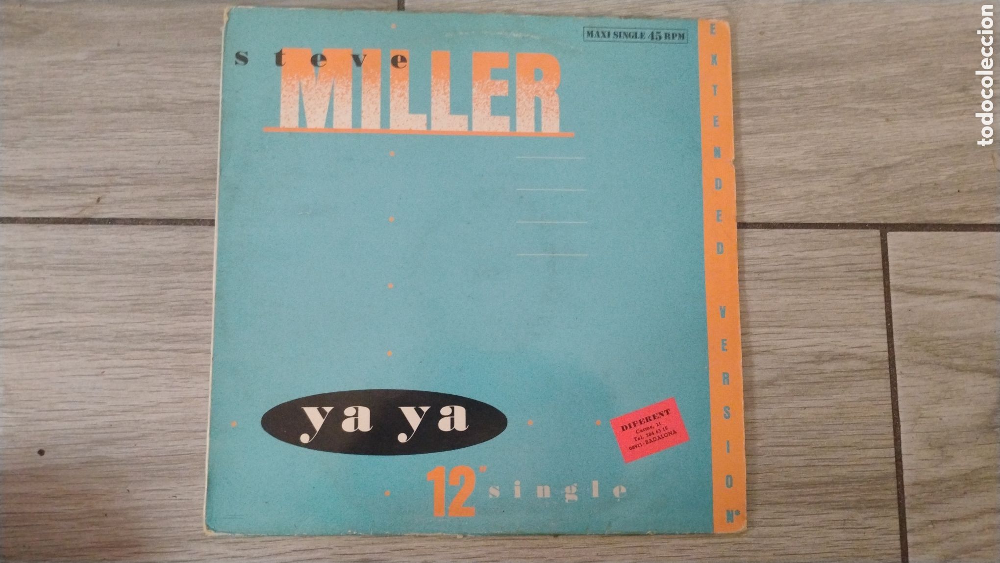 Discos de vinilo: STEVE MILLER-YA YA-MAXI-EMI/SPAIN-IB - Foto 1