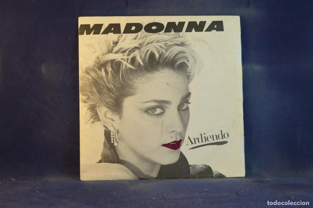Discos de vinilo: MADONNA &ndash; ARDIENDO - SINGLE - Foto 1