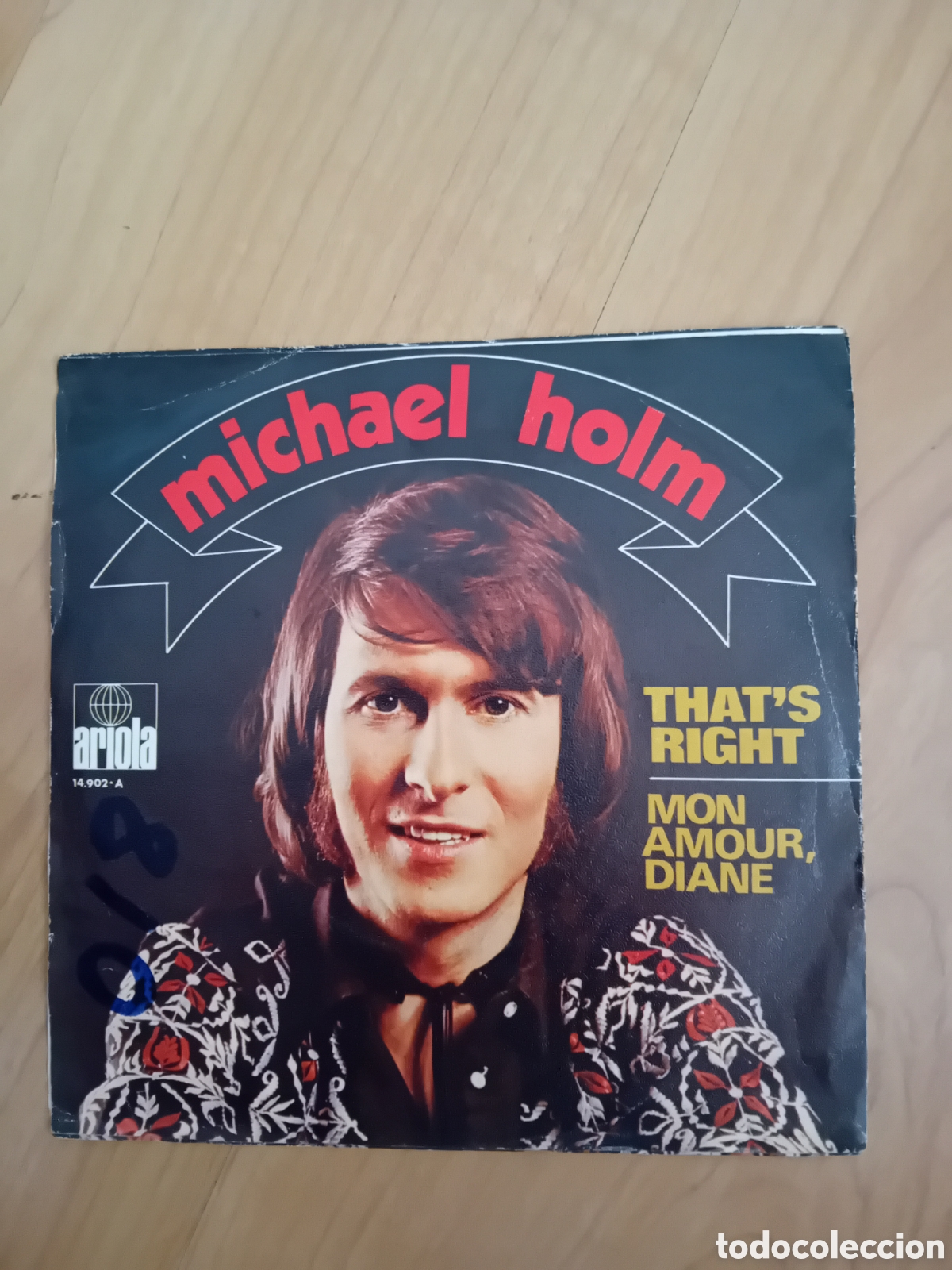 Discos de vinilo: MICHAEL HOLM. THATS RIGHT - Foto 2