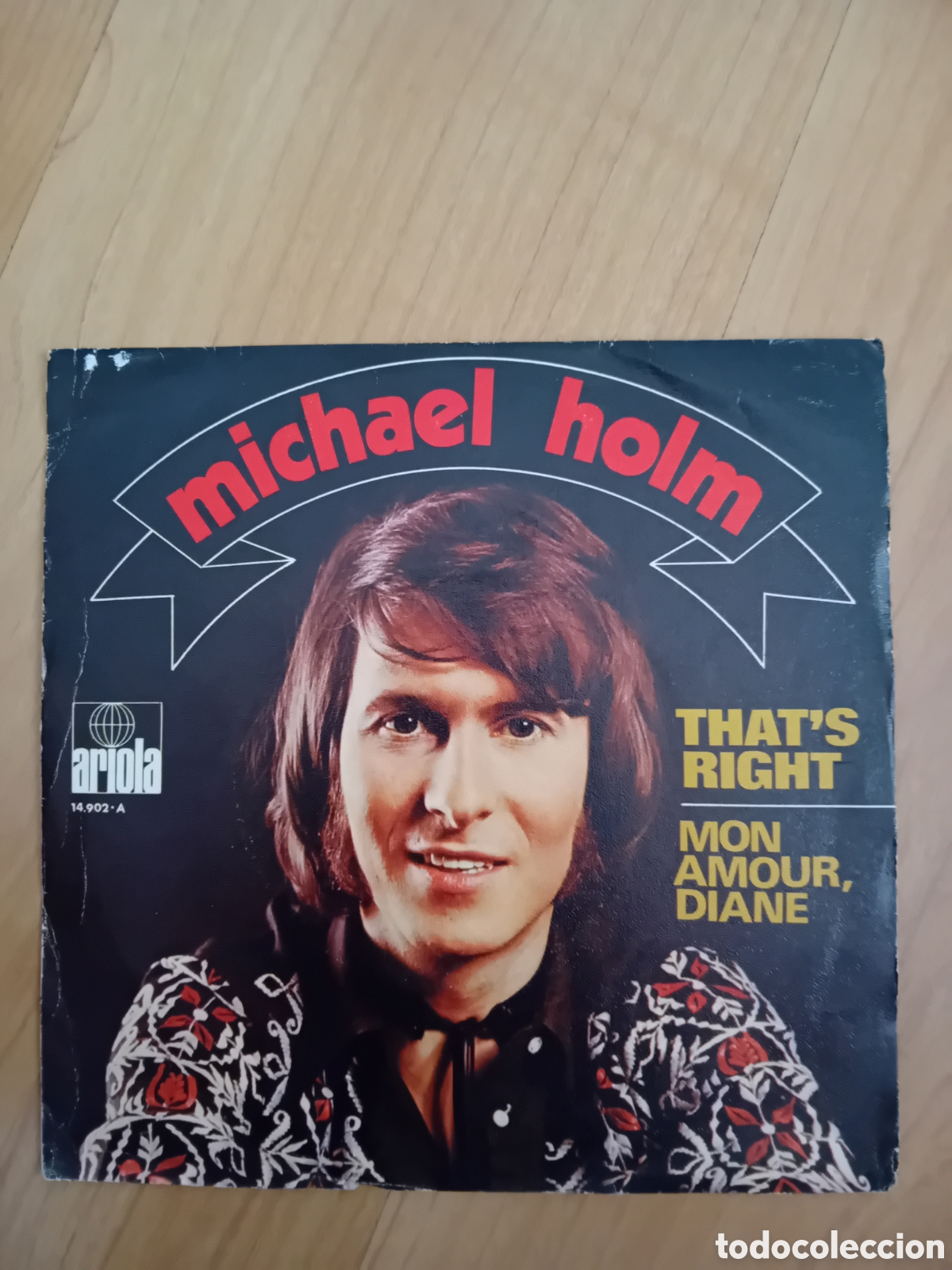 Discos de vinilo: MICHAEL HOLM. THATS RIGHT - Foto 1