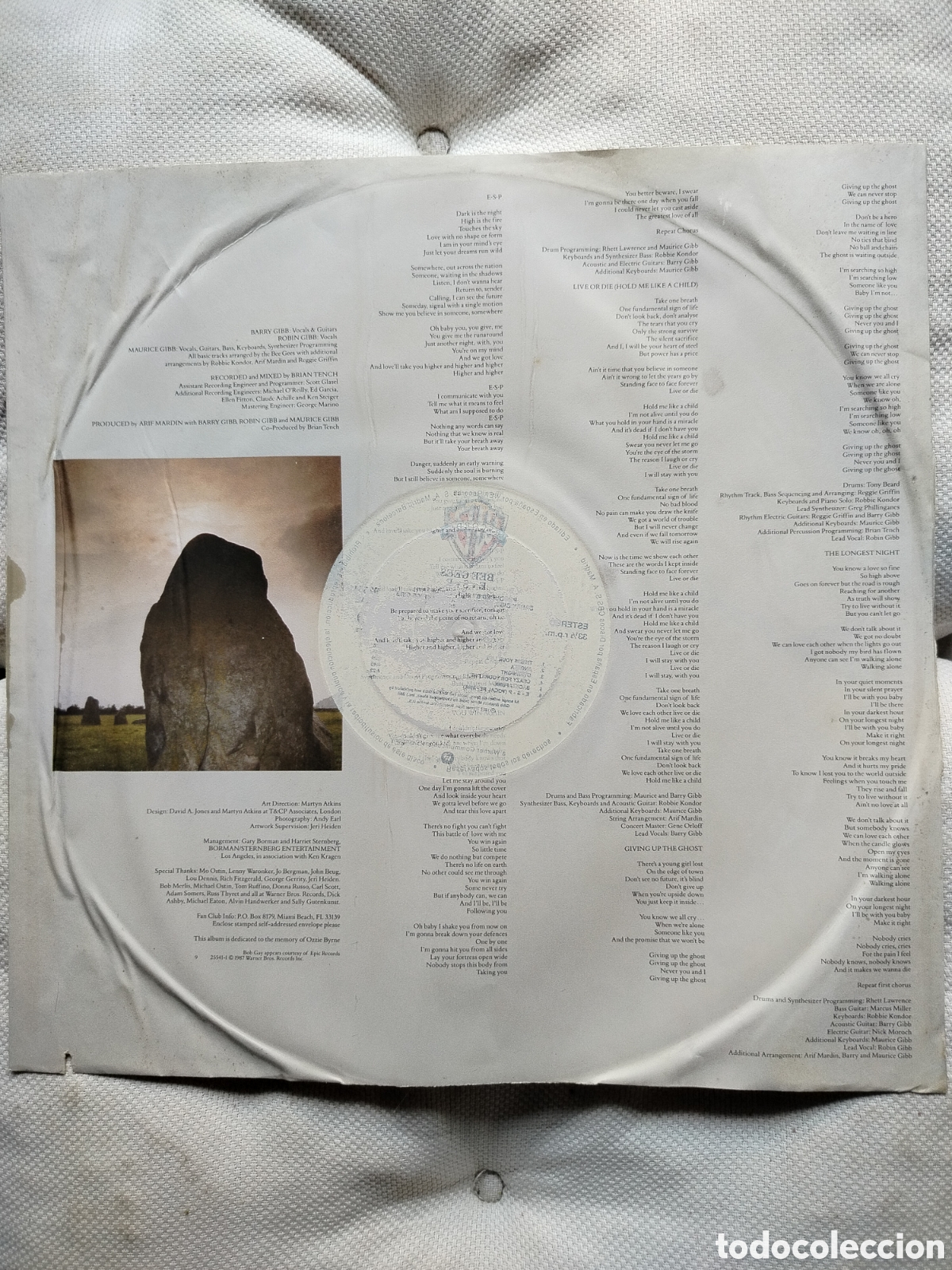 Discos de vinilo: Defectuoso Bee Gees E&middot;S&middot;P - Foto 4