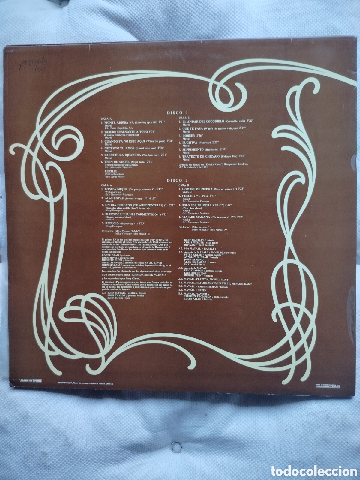 Discos de vinilo: John Mayall 2xLPs 1975 - Foto 2