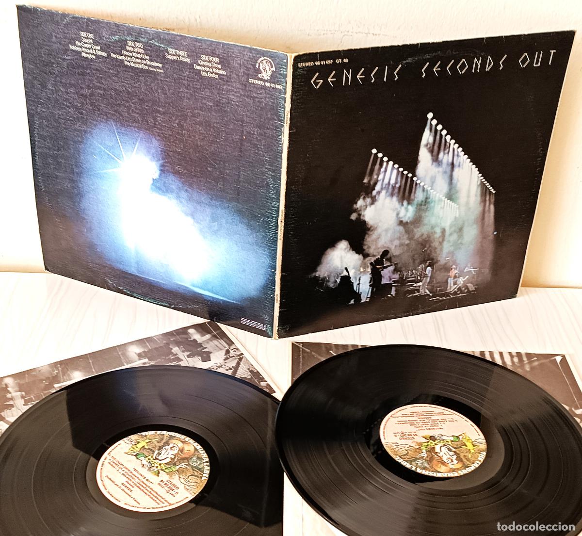 Discos de vinilo: GENESIS - SECONDS OUT CHARISMA 2 LP&acute;S - 1977 - Foto 3