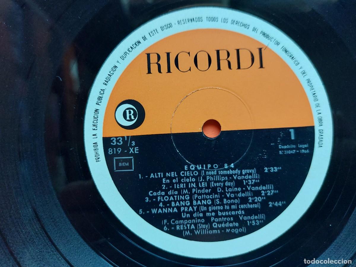 Discos de vinilo: EQUIPE 84 - LP Spain 1&ordf; EDICI&Oacute;N - MINT * VERGARA 1966 - Foto 3