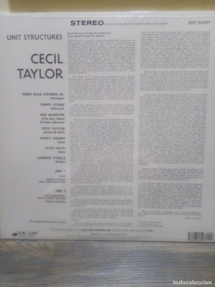 Discos de vinilo: Cecil Taylor, Unit structures 2015. - Foto 2