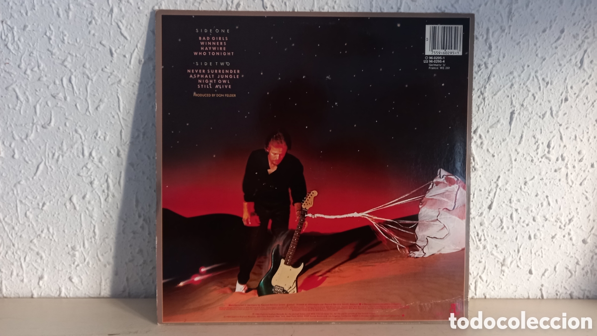 Discos de vinilo: Don Felder. Airborne. LP 1983 - Foto 2