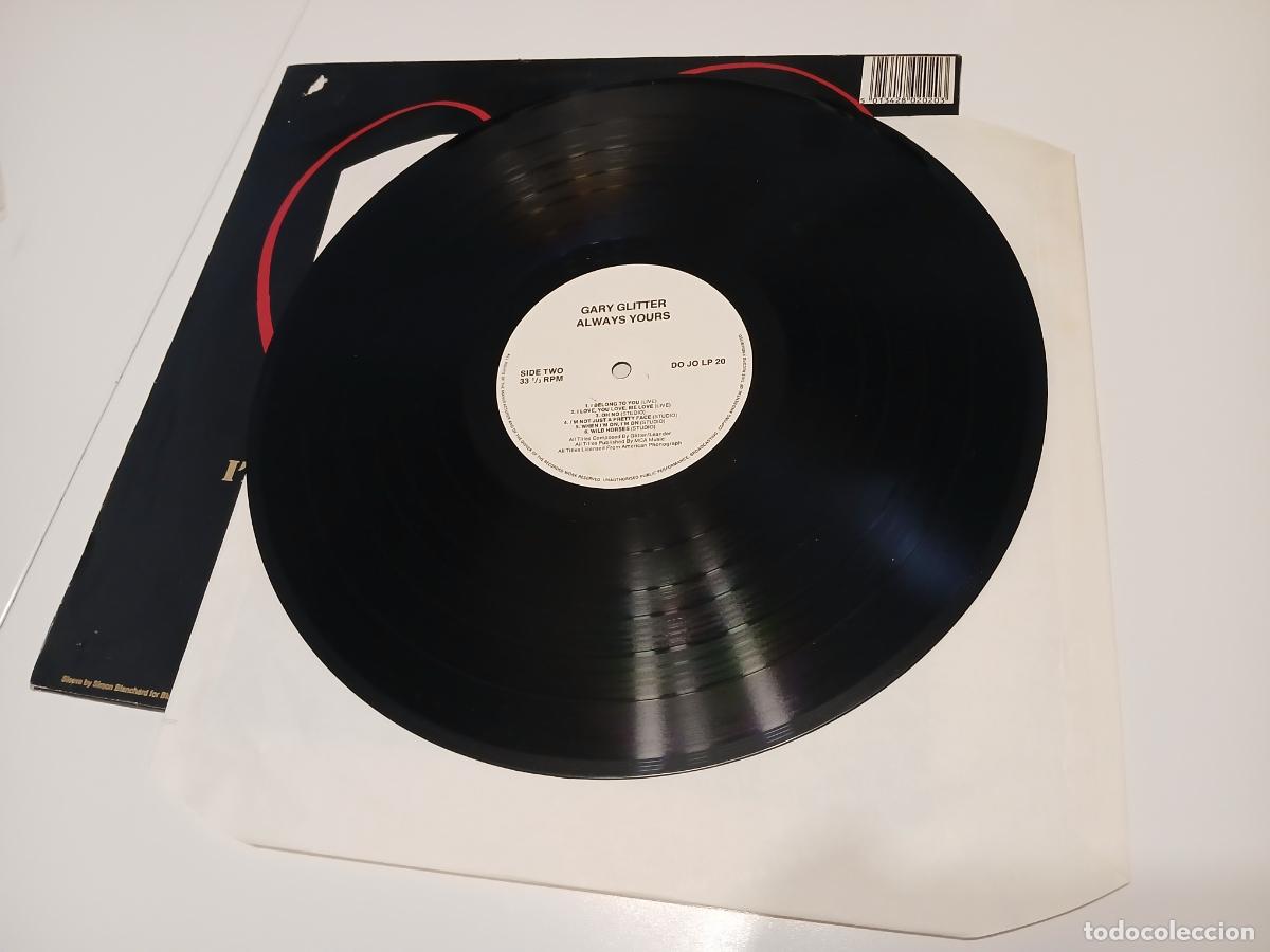 Discos de vinilo: Gary Glitter -Always yours- (1985) LP disco vinilo - Foto 4