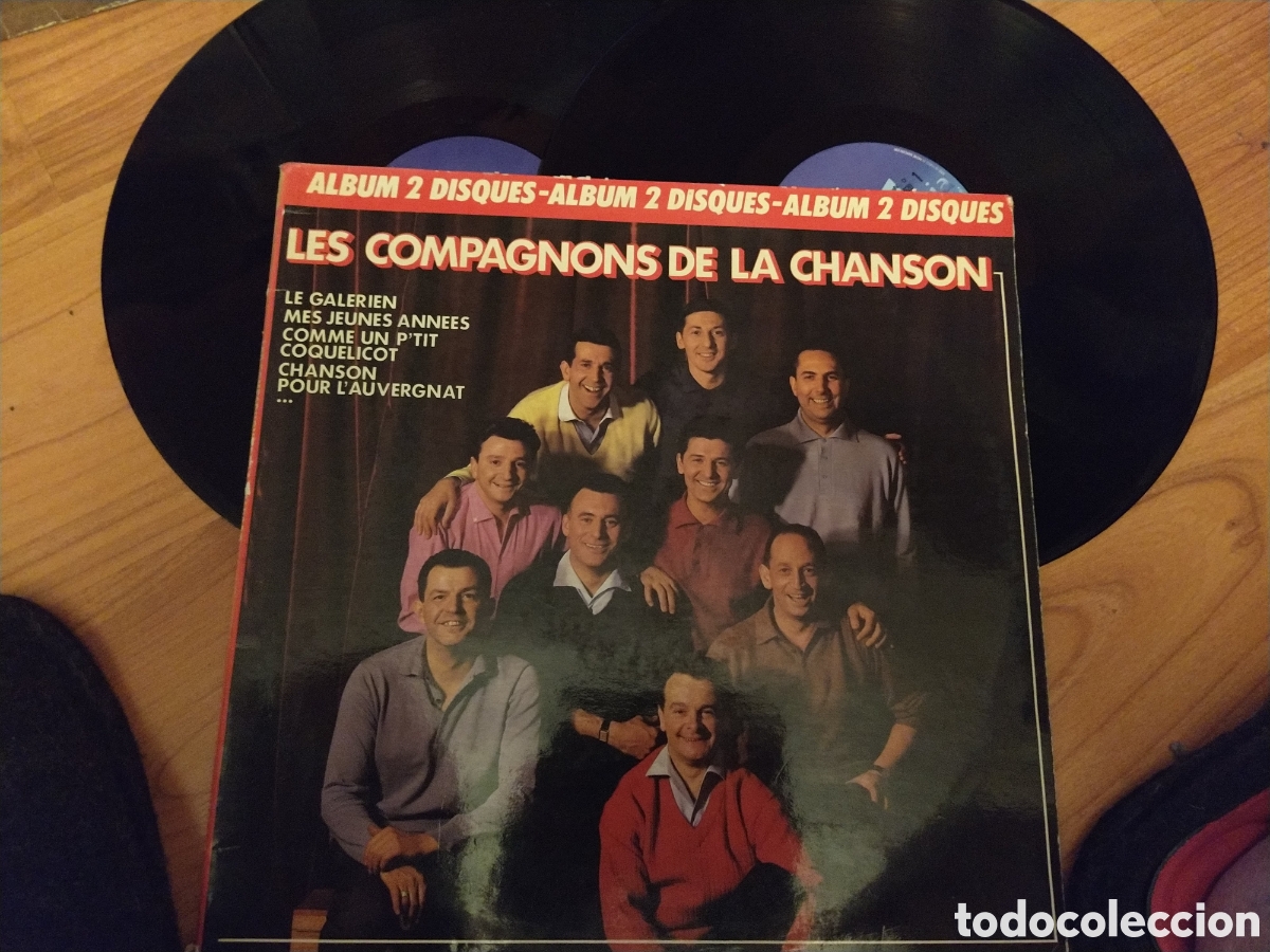 Discos de vinilo: album 2 disco&nbsp;- les compagnons de la chanson - Foto 1