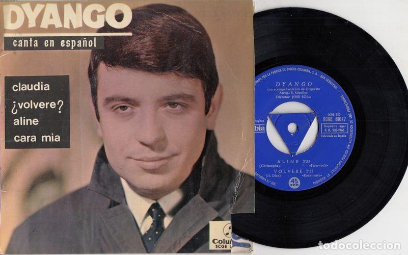 Discos de vinilo: DYANGO - CLAUDIA - EP DE VINILO - C-36 - Foto 1