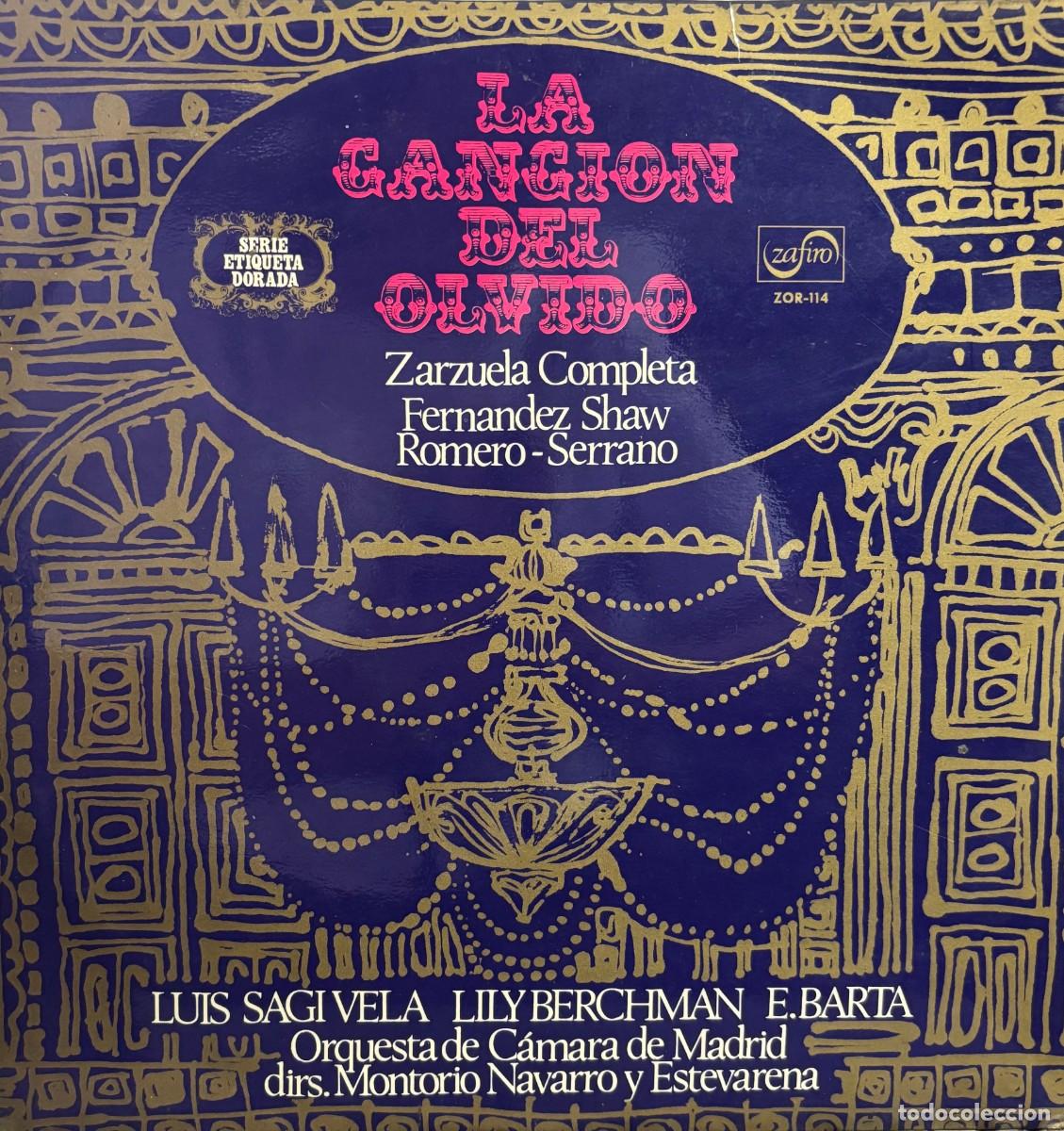 Discos de vinilo: LA CANCION DEL OLVIDO. LP-VARIOS-364 - Foto 1