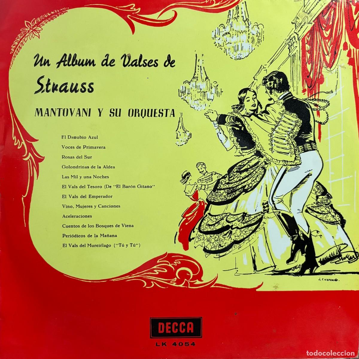 Discos de vinil: VINILO UN ALBUM DE VALSES DE STRAUSS. LP-VARIOS-366