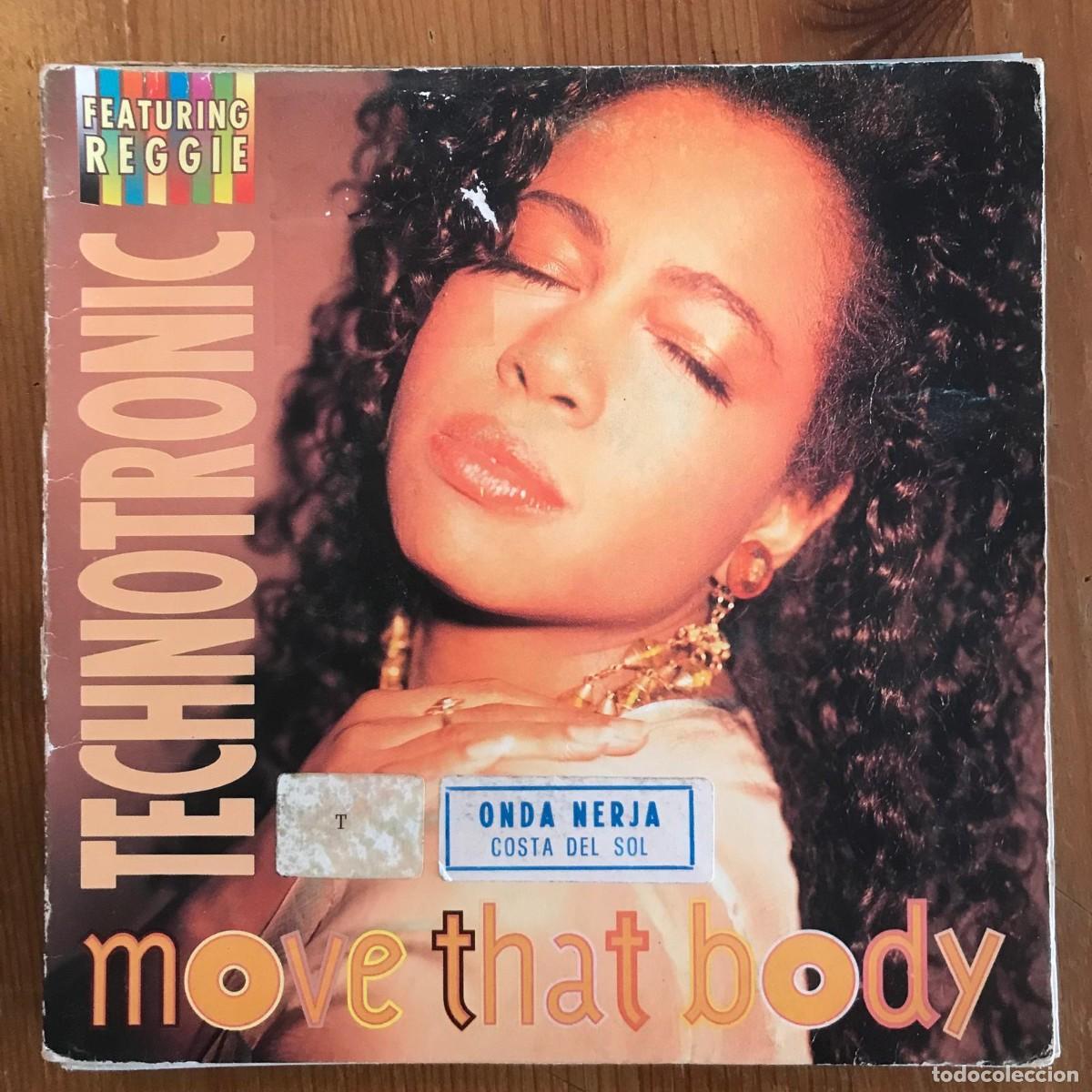 Discos de vinilo: TECHNOTRONIC - MOVE THAT BODY - SINGLE MAX 1991 PROMO - Foto 1