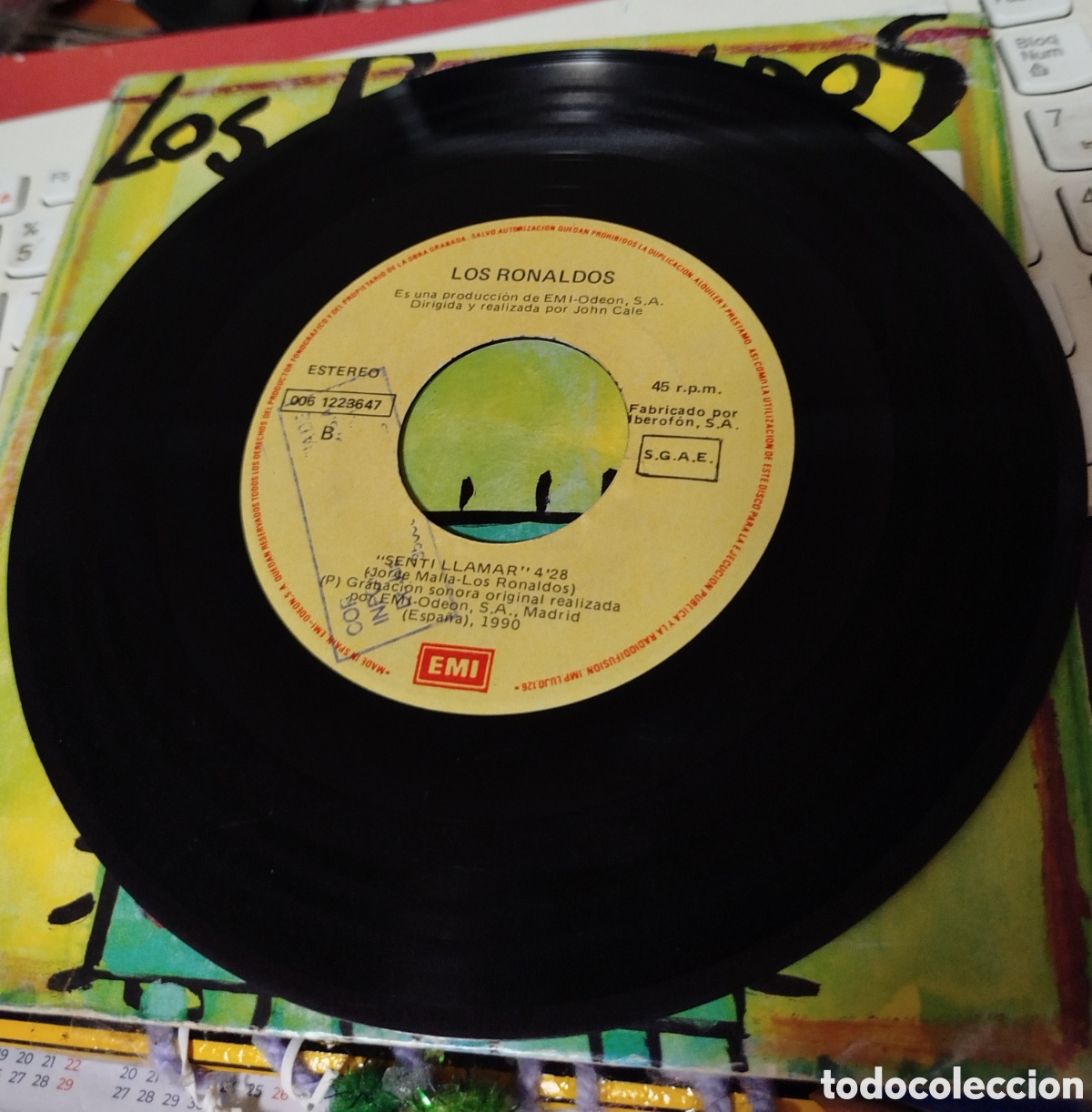 Discos de vinilo: Los Ronaldos &ndash; Sabor Salado. - Foto 3