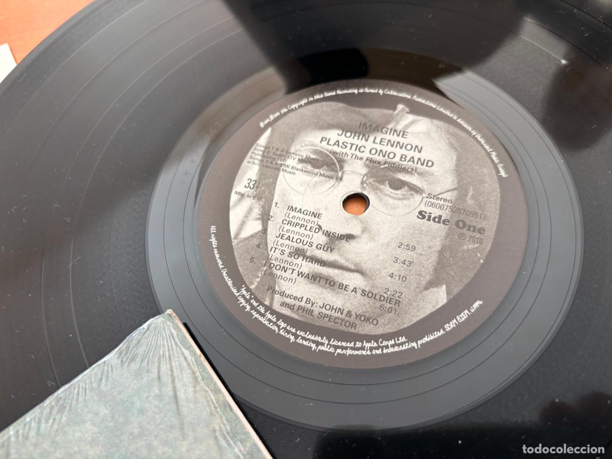 Discos de vinilo: JOHN LENNON (IMAGINE) LP 180 gr (B-55) - Foto 5