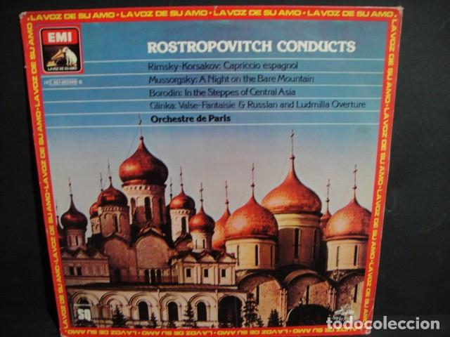 Discos de vinilo: rostropovitch - lote de 5 discos lp - Foto 1