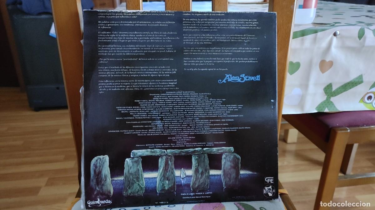 Discos de vinilo: ALAN STIVELL-LP DOBLE SINFONIA CELTA-GATEFOLD - Foto 3
