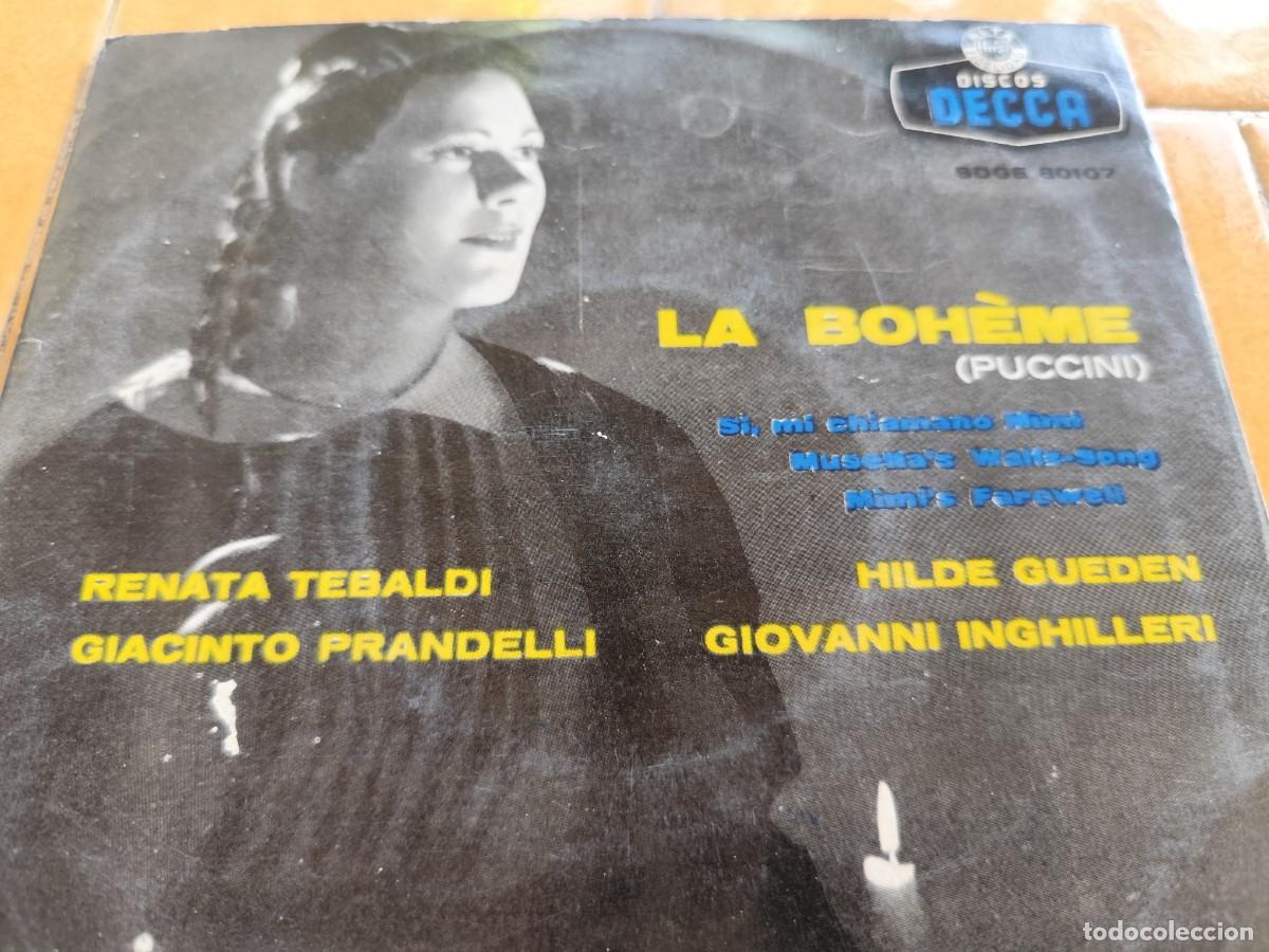 Discos de vinilo: LA BOHEME / PUCCINI / CJA 371 / DECCA - Foto 2