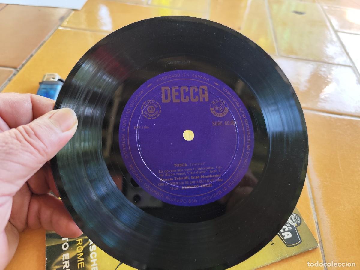 Discos de vinilo: TOSCA / PUCCINI / CJA 371 / DECCA - Foto 5