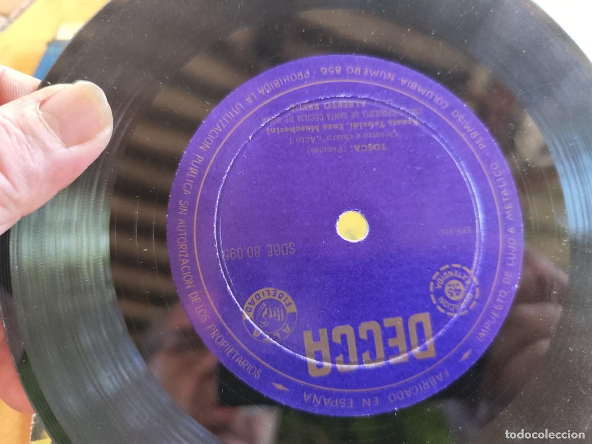 Discos de vinilo: TOSCA / PUCCINI / CJA 371 / DECCA - Foto 7