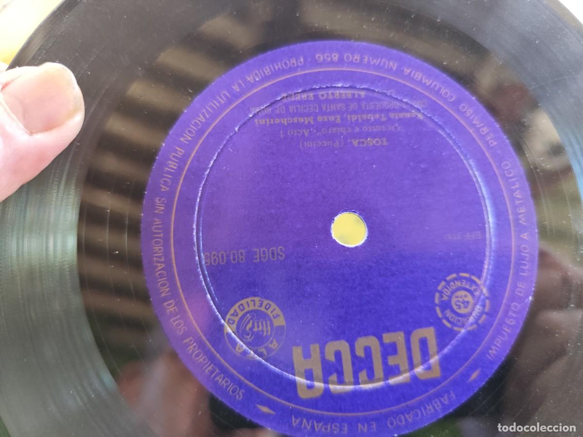 Discos de vinilo: TOSCA / PUCCINI / CJA 371 / DECCA - Foto 8