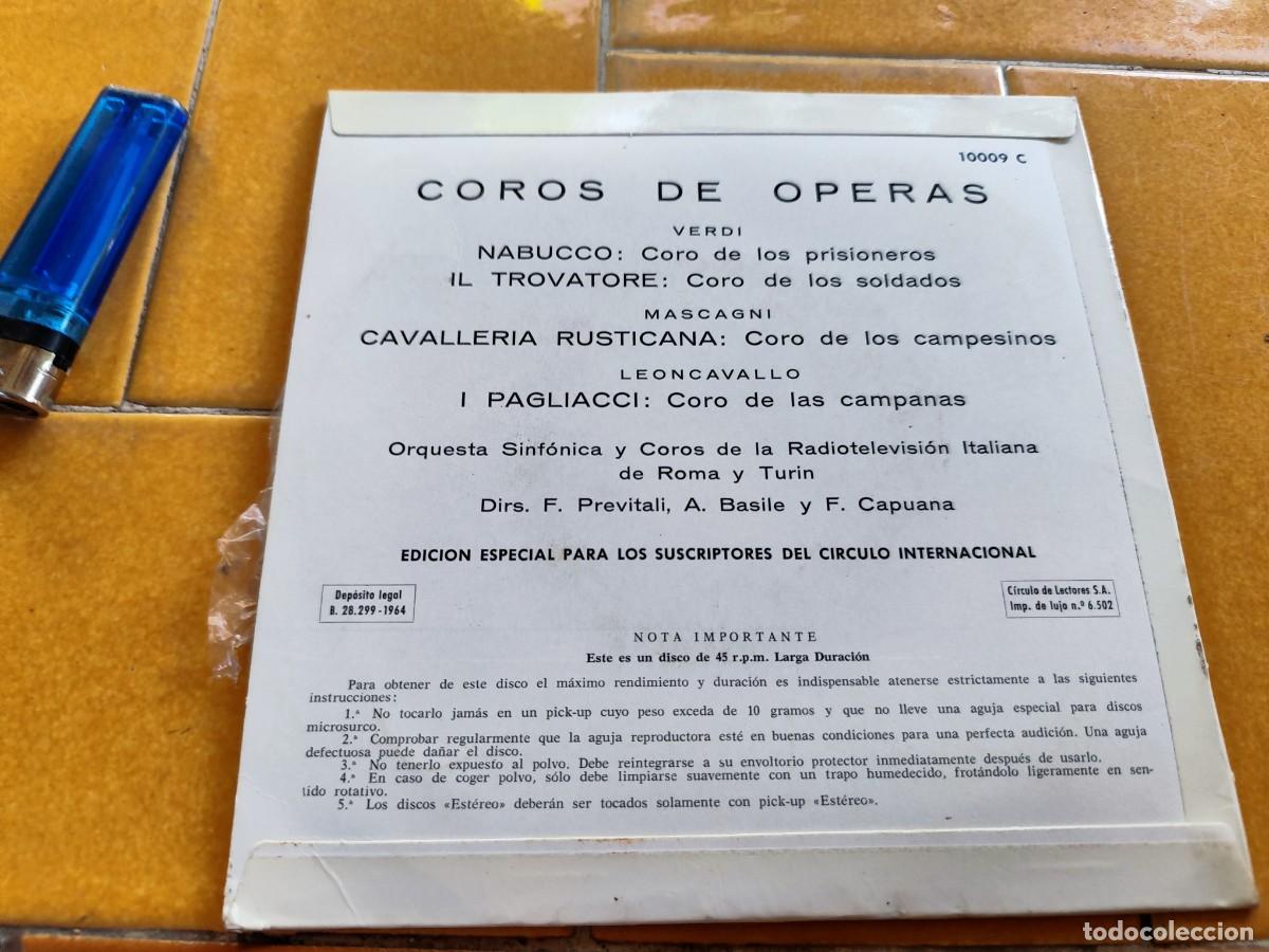 Discos de vinilo: CORO DE OPERAS / VERDI / CJA 371 - Foto 3