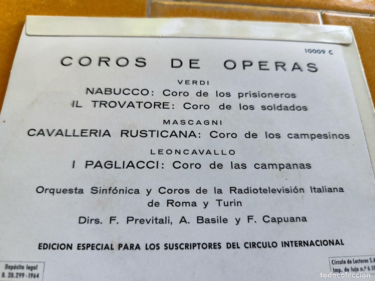 Discos de vinilo: CORO DE OPERAS / VERDI / CJA 371 - Foto 4