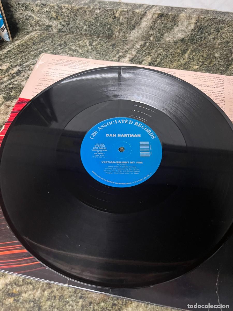 Discos de vinilo: Dan Hartman Instant Replay / Vertigo/Relight My Fire - Foto 2