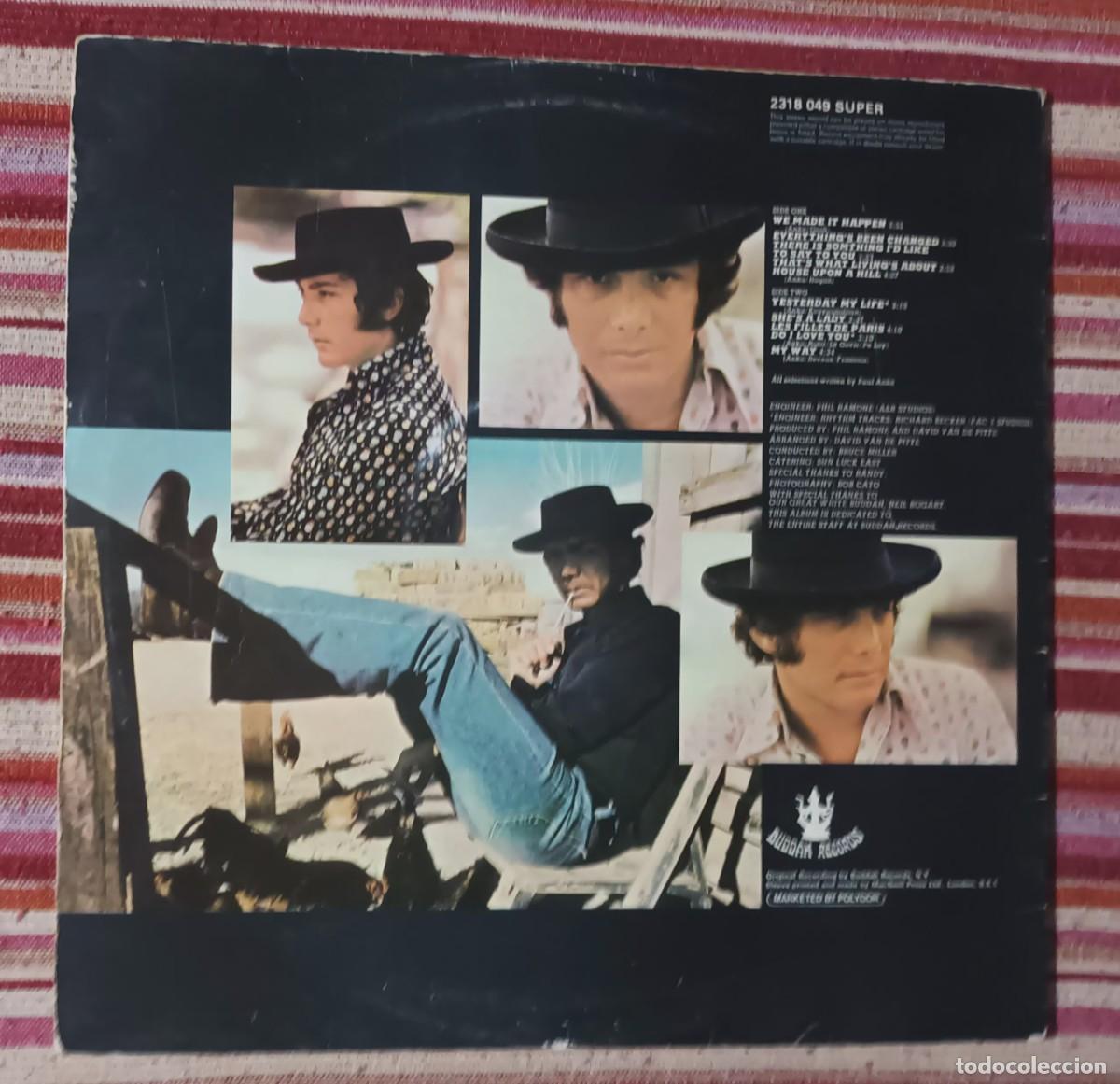 Discos de vinilo: PAUL ANKA - LP. PAUL ANKA - Foto 2