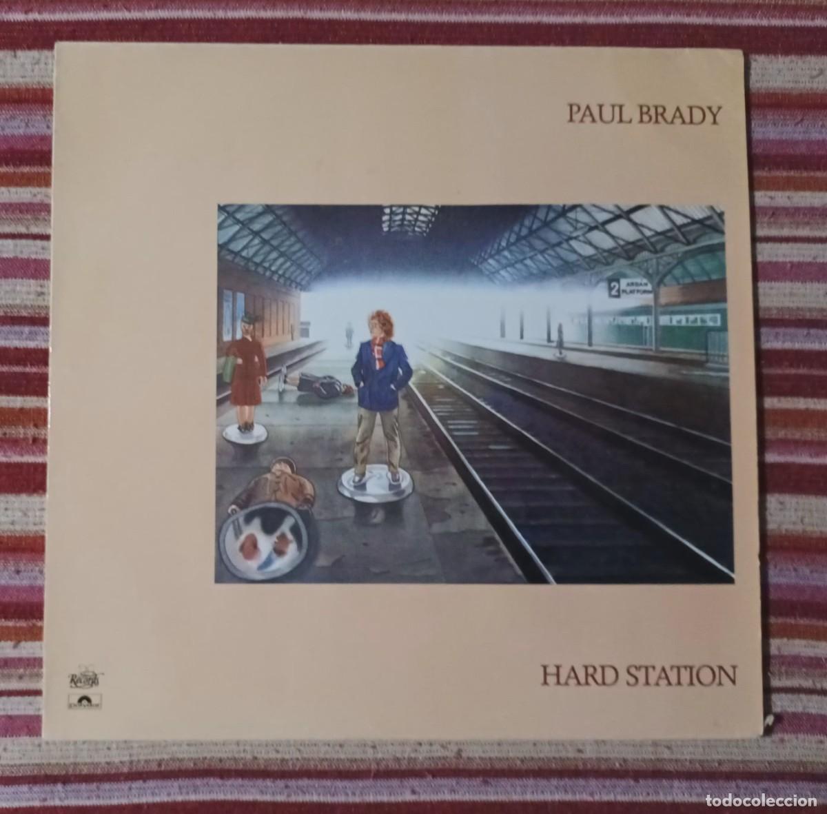 Discos de vinilo: PAUL BRADY - HARD STATION - LP. - Foto 1