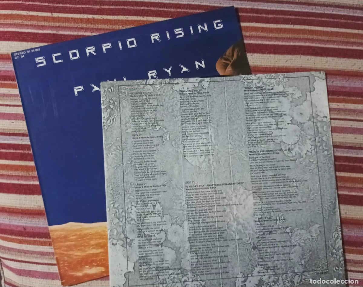 Discos de vinilo: PAUL RYAN - SCORPIO RISING - LP. - Foto 3