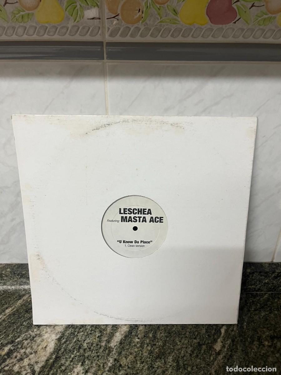 Discos de vinilo: Leschea Featuring Masta Ace U Know Da Place - Foto 1