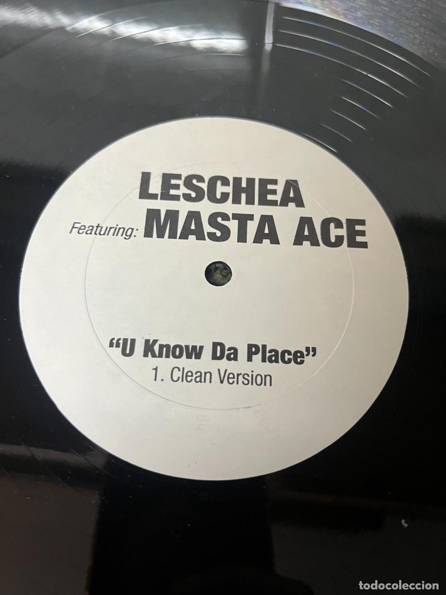 Discos de vinilo: Leschea Featuring Masta Ace U Know Da Place - Foto 3