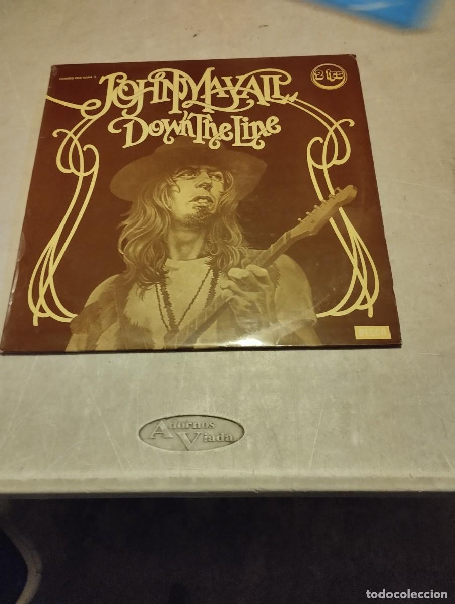 Discos de vinilo: JOHN MAYALL DOBLE LP DOWN THE LINE ESP.1975 - Foto 1