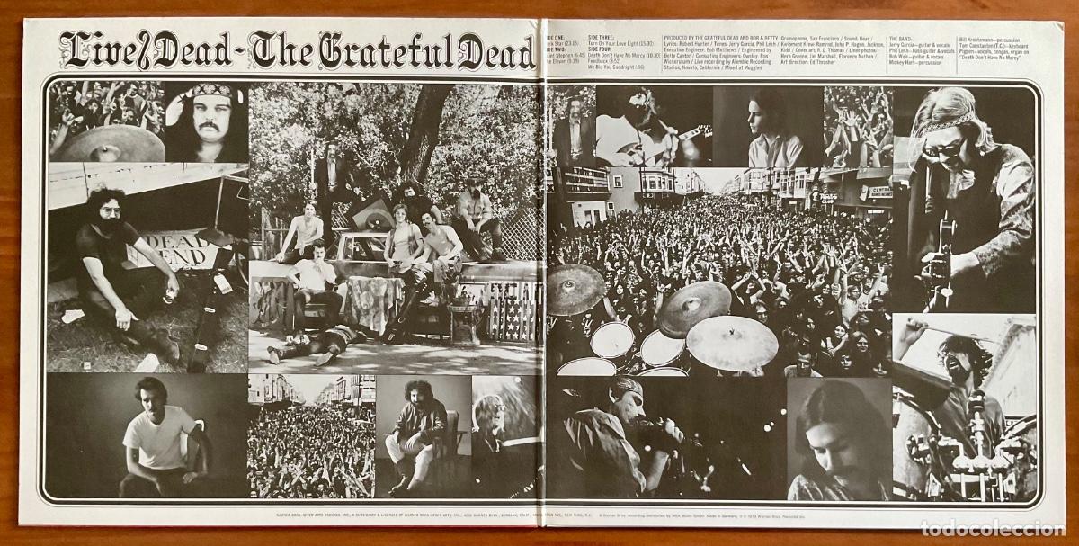 Discos de vinilo: GRATEFUL DEAD, THE - LIVE/DEAD - Foto 3