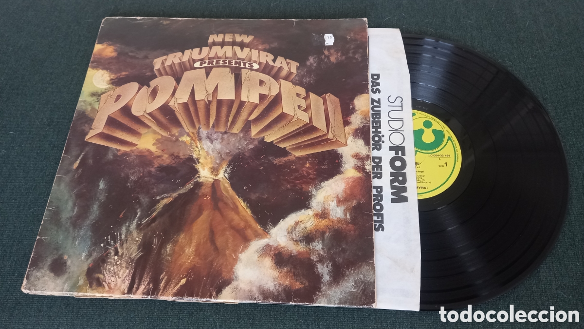 Discos de vinilo: LP NEW TRIUMVIRAT Presents POMPEIA. Germany 1977